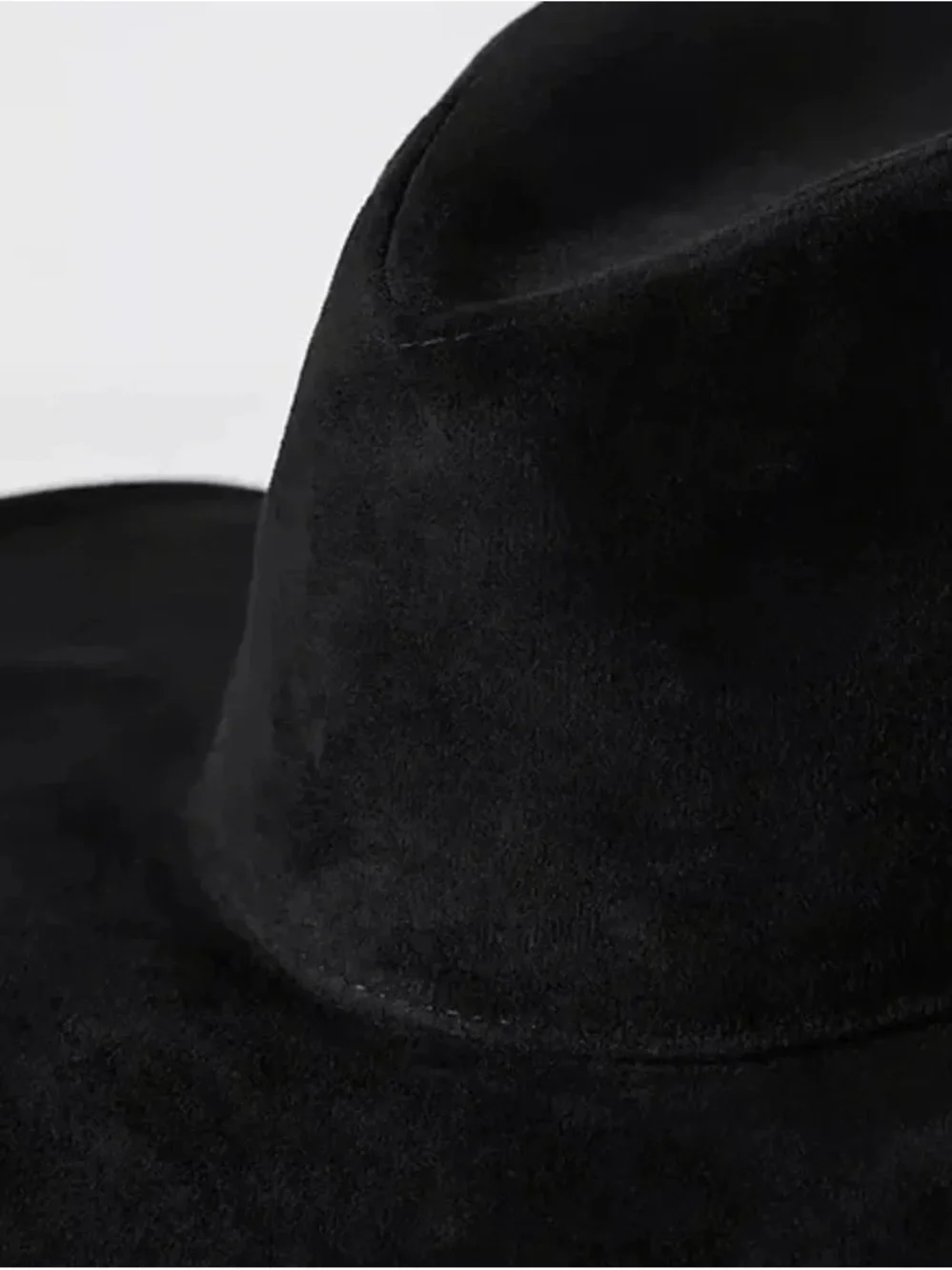San Diego Hat Co. | Anthropologie Faux Suede Fedora Black